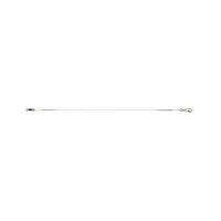 Staaldraad onderlijn diamant 25 cm | 7 kg of 10 kg | 3 stuks