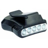 Caplight | 5 LED cliplampje voor pet | handsfree licht in het donker