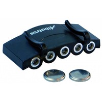 Caplight | 5 LED cliplampje voor pet | handsfree licht in het donker