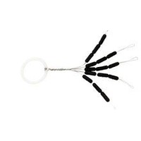 Lijn- en braidstoppers maat L | 15 stuks | voor schuifdobbers en montages
