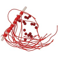 Stuitjes op naald | voor dobbermontage en diepte-instelling | 8 stuks