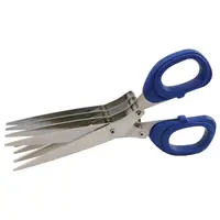 Toplevel wormenschaar 20 cm | 4 rvs snijbladen voor aas