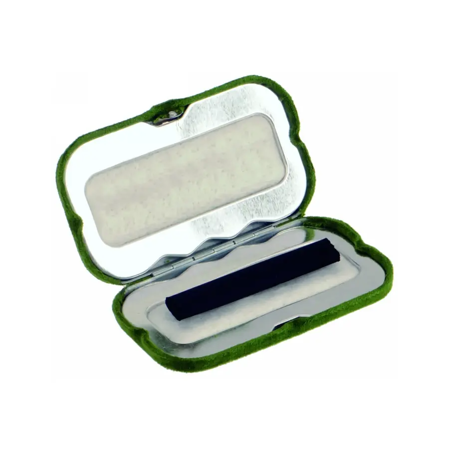 Koolstift pocketwarmer | herbruikbare zakhandwarmer met etui | voor uren warmte