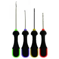 Naaldenset DLX 4-delig | boortje + baiting needle + stringer needle + splice needle