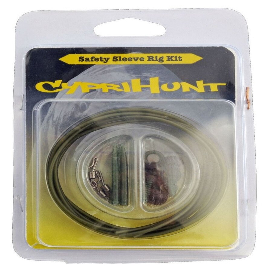 Complete Safety Sleeve Rig Kit onderlijnset voor karpervissen | per set