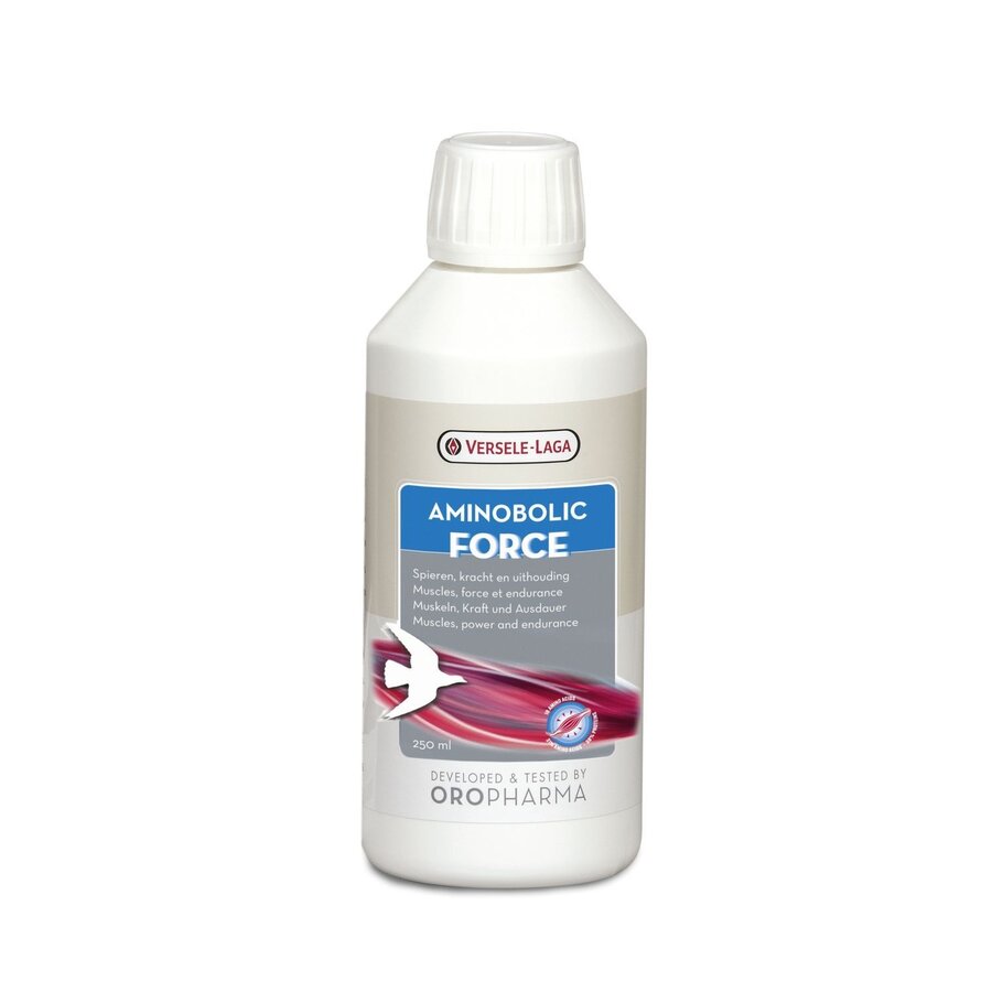 Aminobolic Force | vloeibaar aminozuursupplement voor sportduiven 250 ml