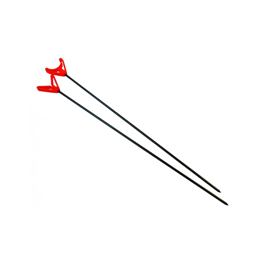 Hengelsteun set 60 cm | U- en V-steun voor stabiele hengelopstelling