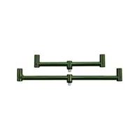 Buzzerbar- en bankstickset voor 2 hengels | 2 telescopische banksticks 30–50 cm | buzzerbars 20 & 30 cm