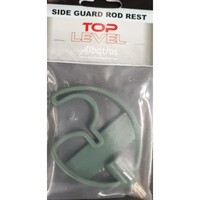 Side Guard Rod Rest feedersteun met gebogen kop | 1 stuk