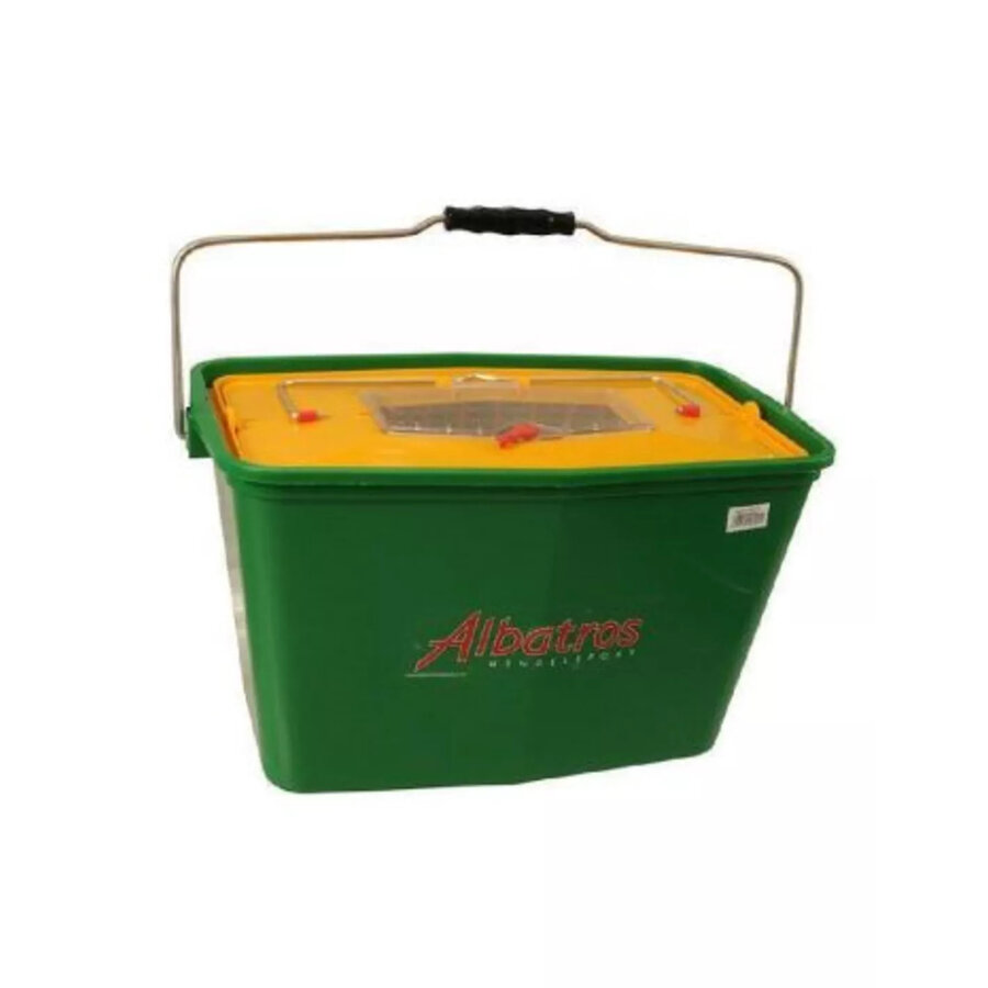 Kunststof aasketel 15 liter | voor levend aas en transport