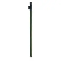 Telescopische bankstick groen | 40-70 cm | snelle vergrendeling