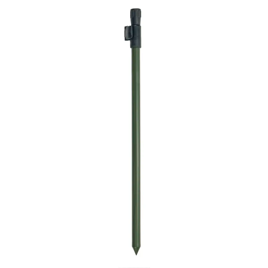 Telescopische bankstick groen | 40-70 cm | snelle vergrendeling