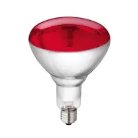 Infrarood warmtelamp rood E27 | 100W | 150W | 250W voor opfok en warmtezones