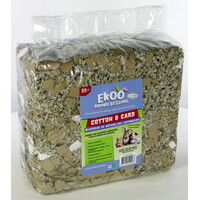 Cotton & Card bodembedekking 30 liter | stofarm | absorberend | nest- en speelmateriaal