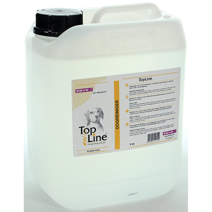 Oogreiniger hond en kat tegen traanstrepen | 200 ml of 5 liter