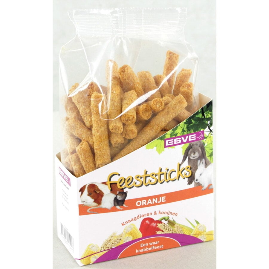 Feeststicks wortel voor konijnen en knaagdieren | 175 gram