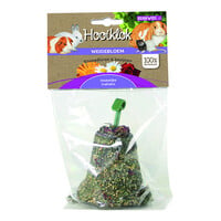Hooiklok weidebloem 125 g | natuurlijke knaagsnack voor konijnen en knaagdieren