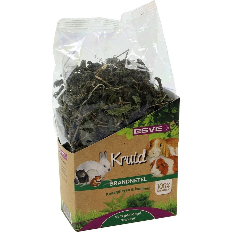 Gedroogd brandnetelkruid voor konijnen en knaagdieren | 80 gram