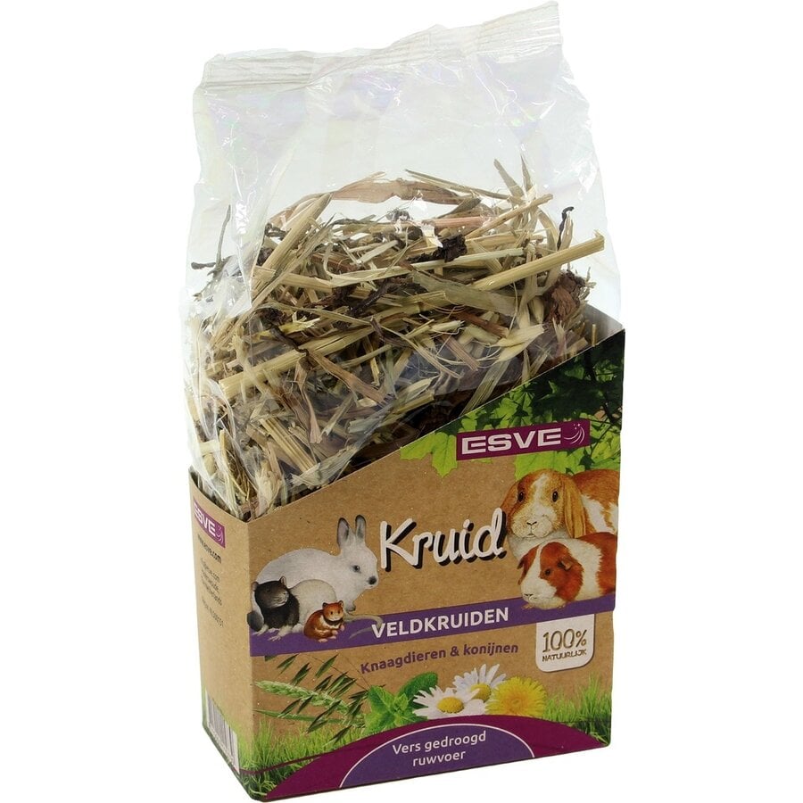 Gedroogde veldkruidenmix voor konijnen en knaagdieren | 100 g