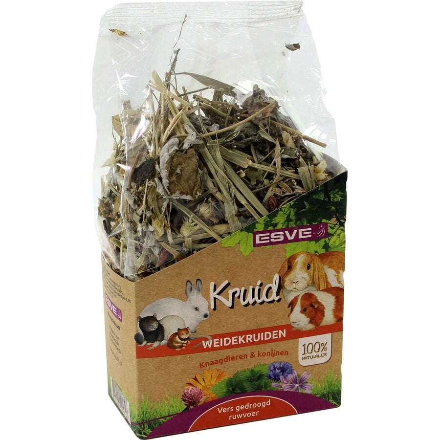 Weidekruiden | vezelrijke kruidenmix als ruwvoer-aanvulling | 150 g
