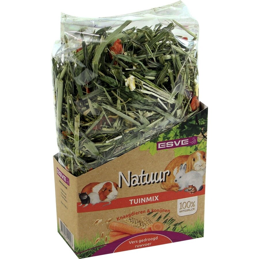 Natuur & tuin mix snack voor konijnen en knaagdieren | 135 gram
