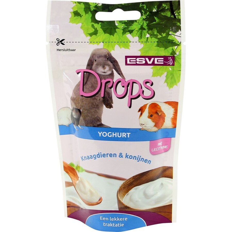Knaagdier drops mix | 8 smaken | aanvullend diervoeder | 75 g