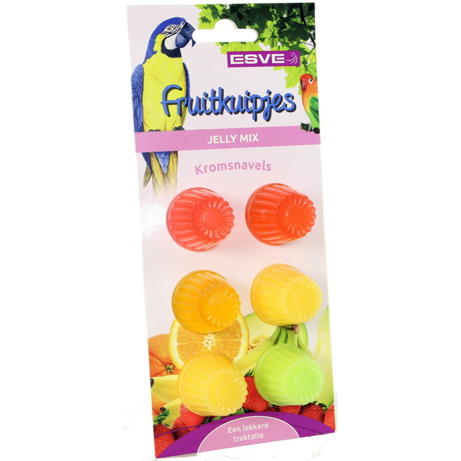 Fruitkuipje jelly mix | fruitige snackmix voor kromsnavels