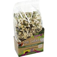 Pet Salad Garden Delight snack voor knaagdieren en konijnen 175 gram | natuurlijke mix