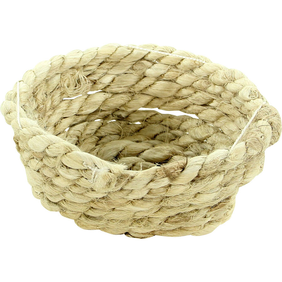 Jute touwnestje voor vogels | keuze uit Ø 8,5 cm of Ø 11,5 cm