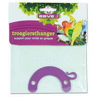Trosgiersthanger | 2 stuks | handige houder voor trosgierst in vogelkooi