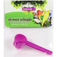 Eivoer schepje voor vogels | doseerschepje 8,5 cm