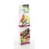 Vogelsticks kanarie | fruitmix of appel en ei | 2 stuks