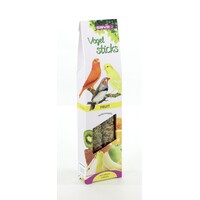 Vogelsticks voor kanaries | keuze uit fruitmix of appel en ei | 2 stuks