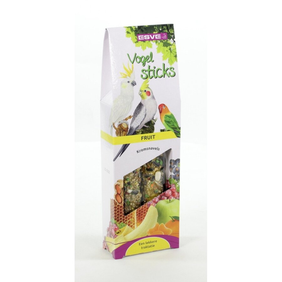 Vogelsticks voor papegaaien 2 stuks | 3 varianten