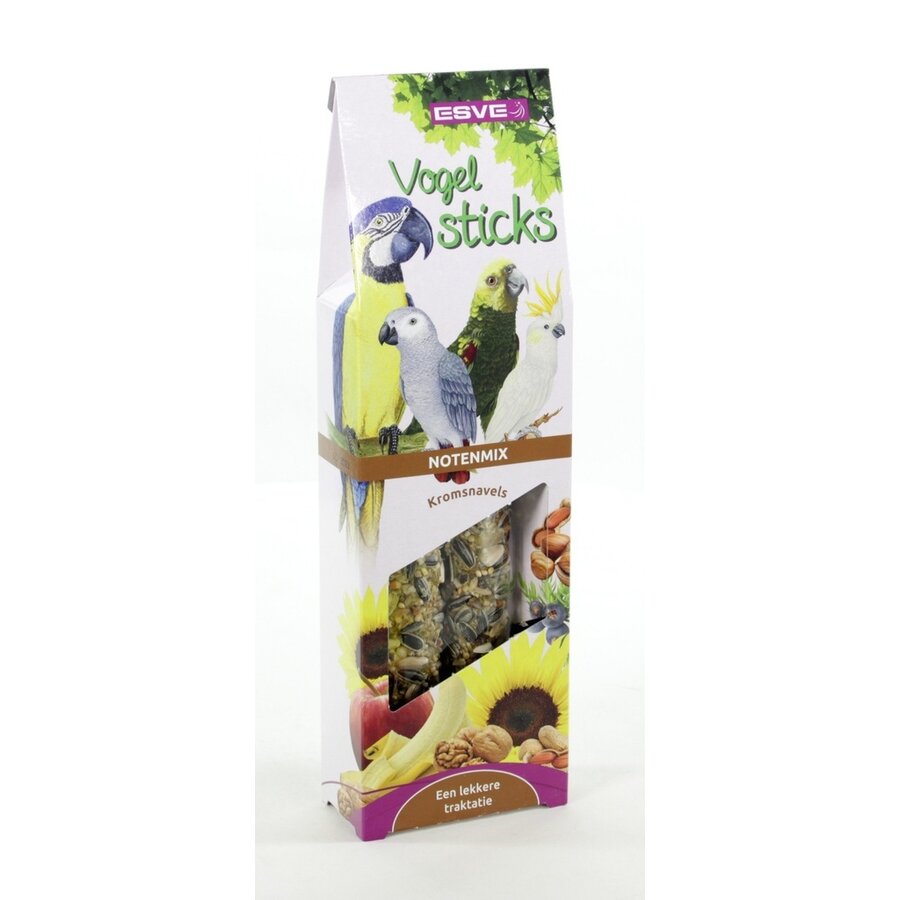 Vogelsticks voor papegaaien 2 stuks | 3 varianten