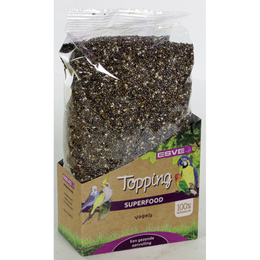 Topping Chiazaad 250 g | superfood zaden voor vogels