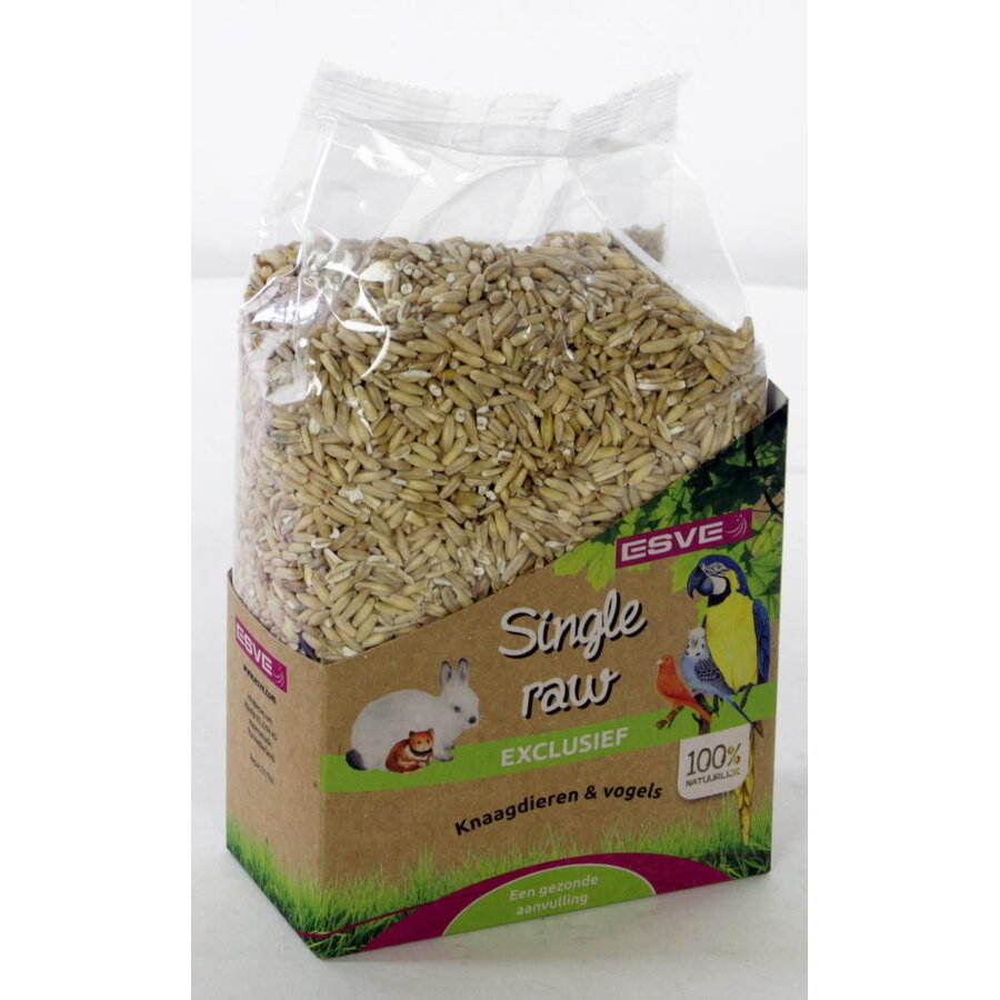 Gepelde haver 600 g | enkelvoudig vogelvoer met extra energie