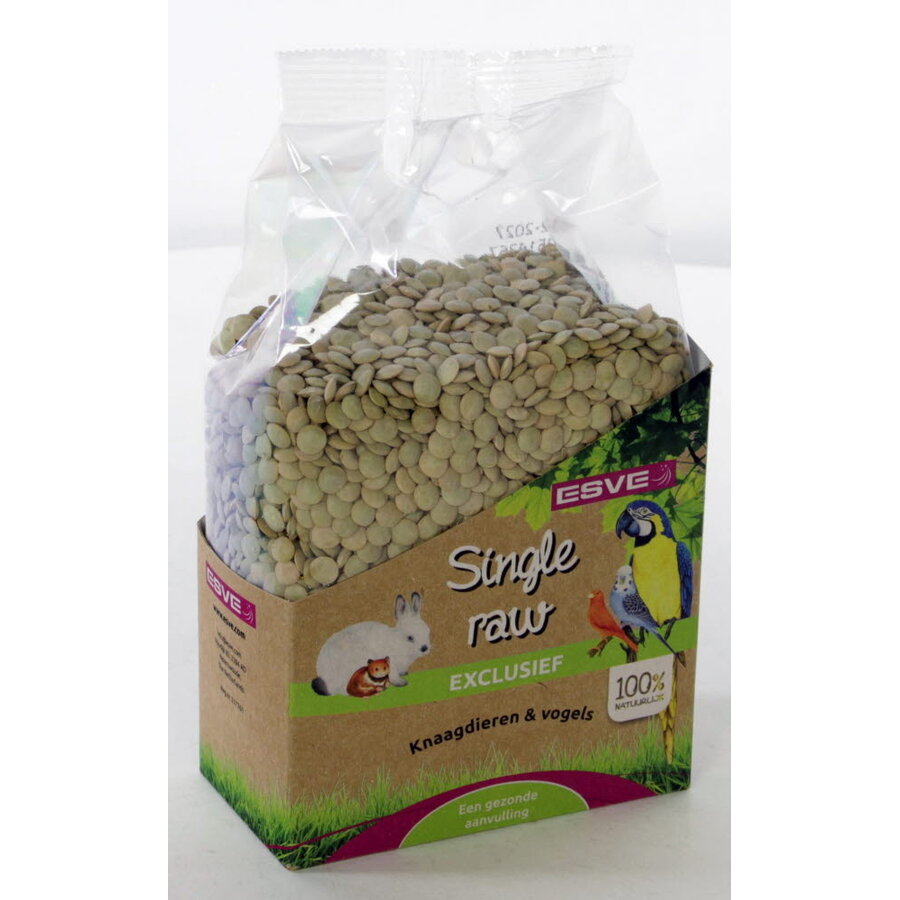 Groene linzen | 600 g | voor (kiem)voer en verrijking