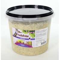 Vogelpindakaas met insecten | navul emmer 5 kg | energierijke tuinvogel traktatie