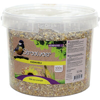 Strooivoer Kiemvrij emmer 3,5KGaKiemvrij strooivoer voor tuinvogels | emmer 3,5 kg | no mess zadenmix