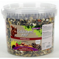 Eekhoornvoer knabbelmix | zaden, noten en pitten | 3 kg