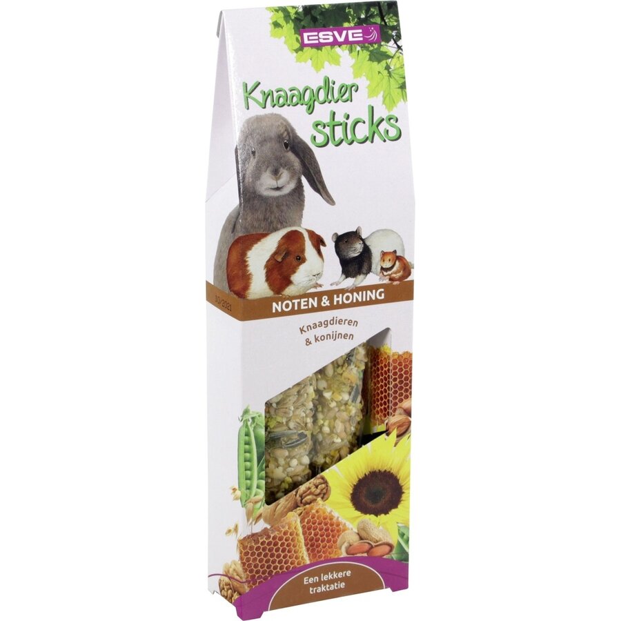 Knaagdierstick met honing | 1 stuk (ca. 45 g) | meerdere smaken