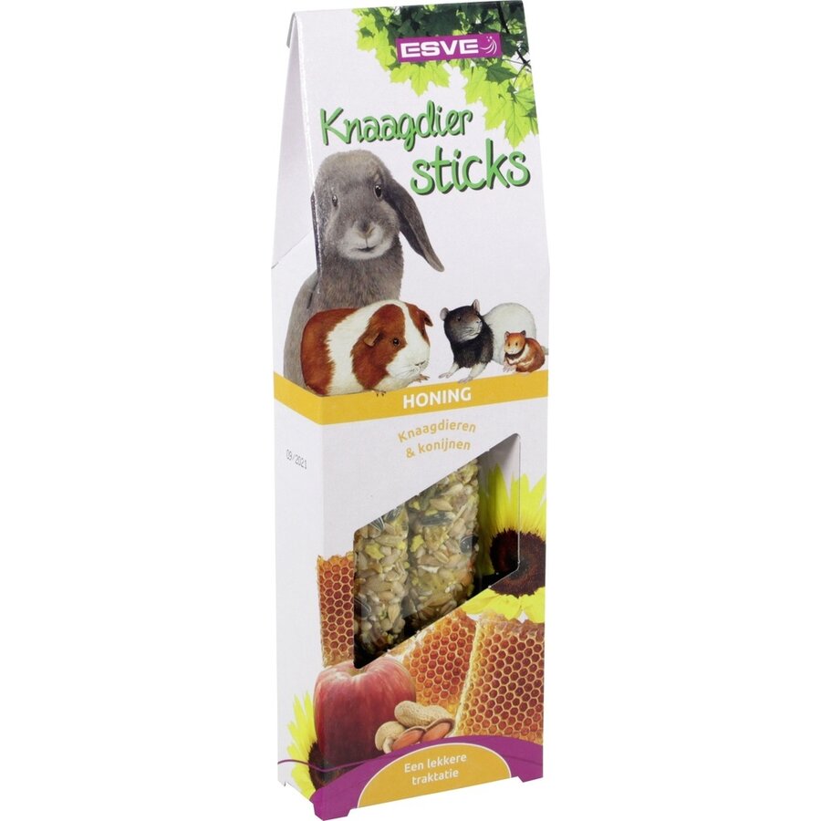 Knaagdierstick met honing | 1 stuk (ca. 45 g) | meerdere smaken