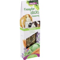 Knaagdiersticks graanvrij 2 stuks | kruiden, fruit | wortel of groenten