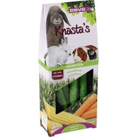 Groente knaagsnack sticks voor konijn en knaagdier | 100 gram