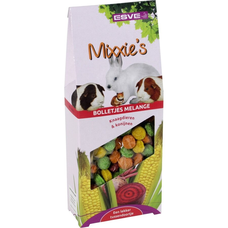 Knaagdier beloningsbolletjes melange | 100 g | knabbel-snack