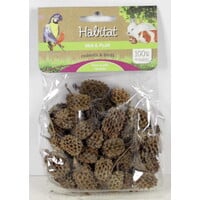Mix & Play notendoppen 60 g | foerageer- en knaagmateriaal