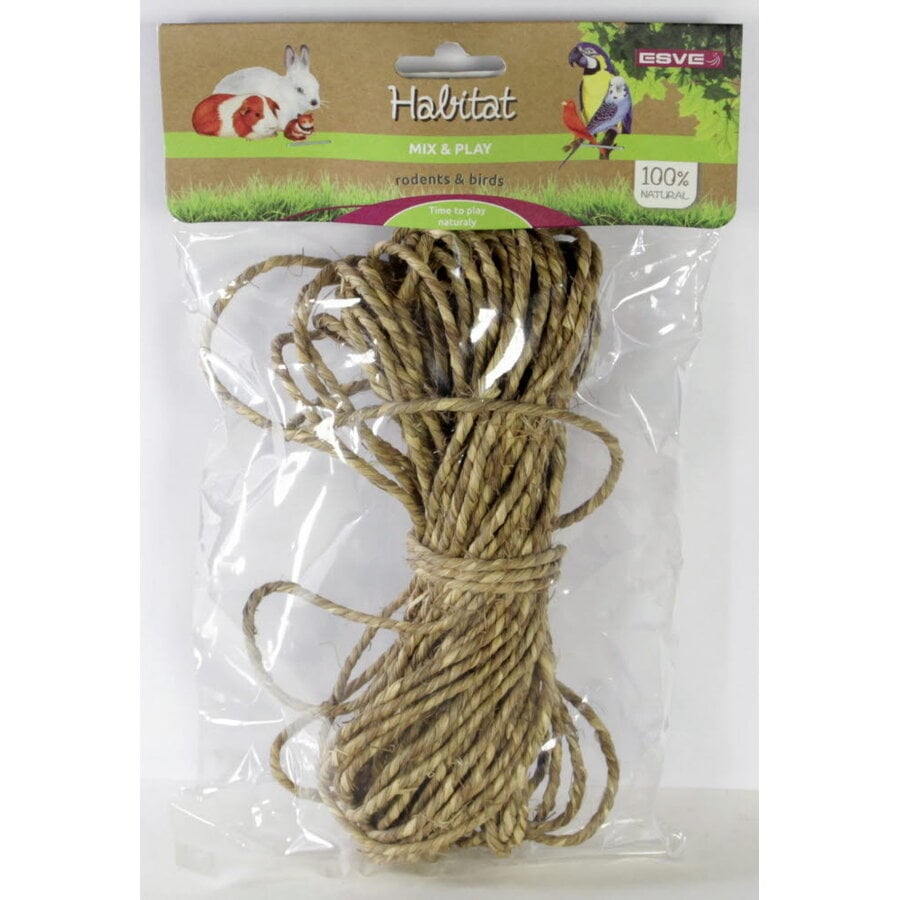 Vizhi Rope natuurlijk foerageer- en knaagtouw | 100 gram