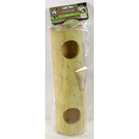 Bamboe voerpuzzel met 3 gaten voor snacks en verrijking | 30 cm