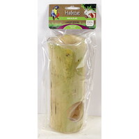 Bamboe snackrol met 2 openingen | 20 cm | voor knaagdieren en vogels